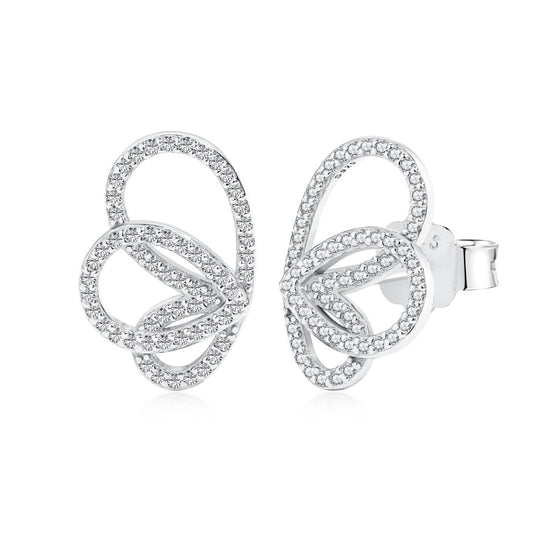 [Rose Jewellery]Exquisite Butterfly Shape Earrings