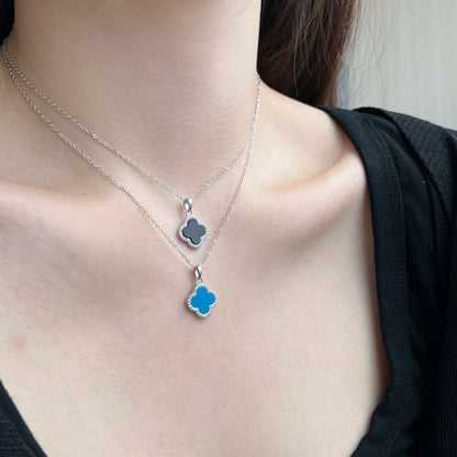 [Rose Jewellery]Dainty Flower Shape Necklace