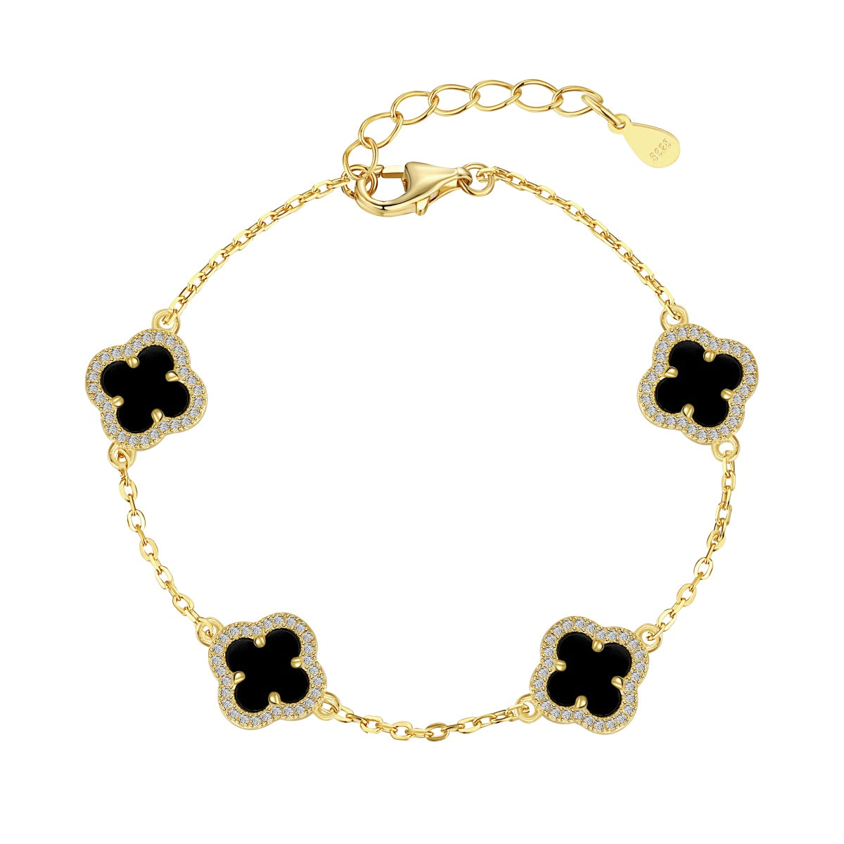 [Rose Jewellery]Four-Leaf Clover Exquisite Bracelet