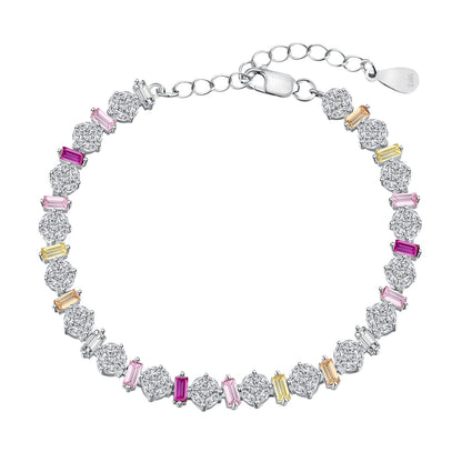 [Rose Jewellery]Radiant Colorful Round Shape Daily Bracelet