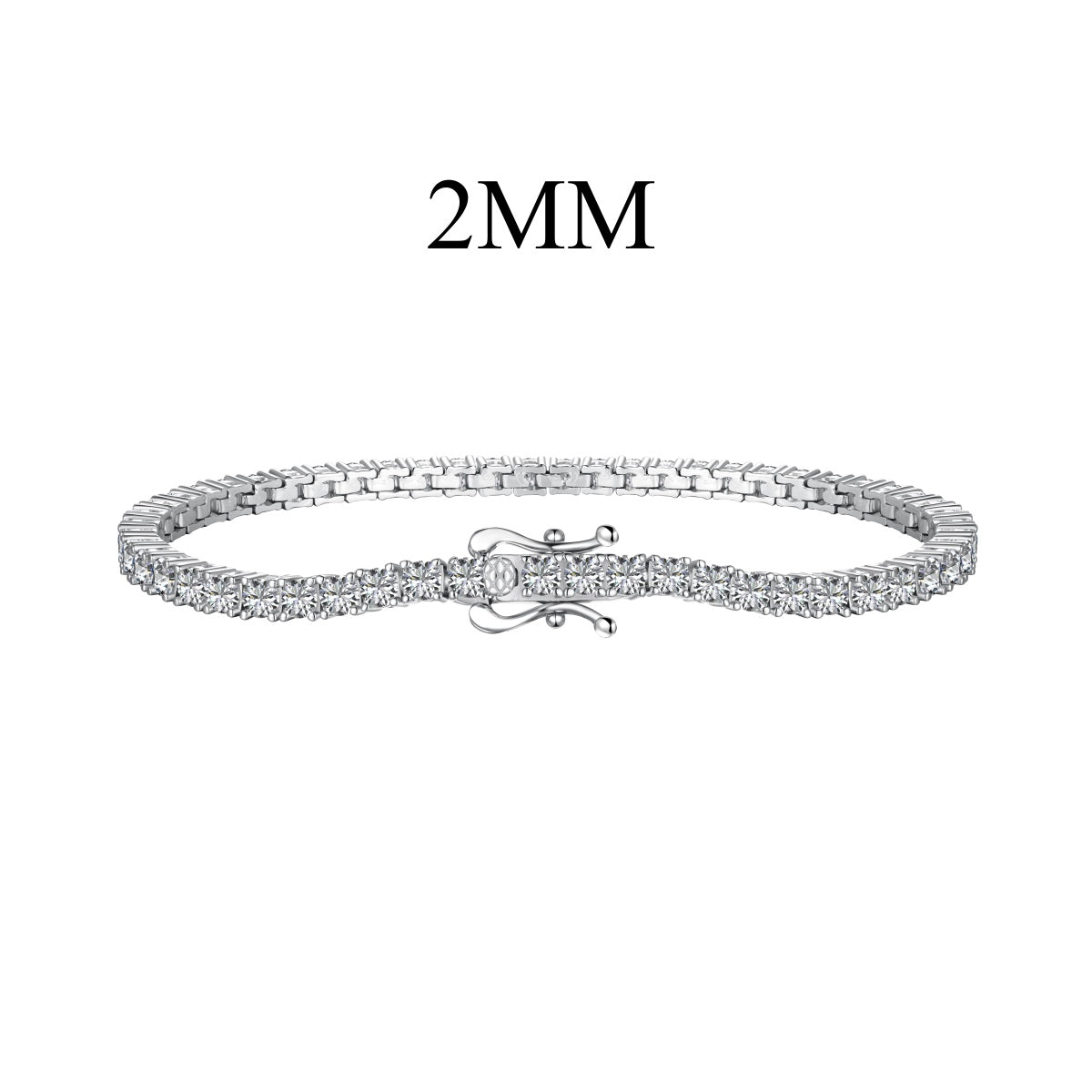 [Rose Jewellery]Dazzling Exquisite Round Cut Daily Bracelet