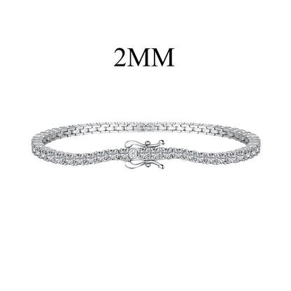 [Rose Jewellery]Dazzling Exquisite Round Cut Daily Bracelet