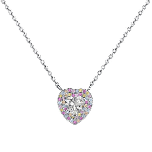 [Rose Jewellery]Exquisite Heart Shape Necklace