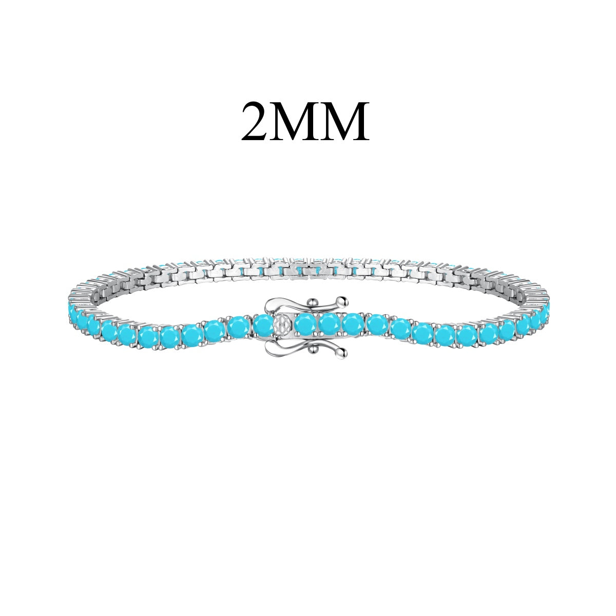 [Rose Jewellery]Dazzling Exquisite Round Cut Daily Bracelet