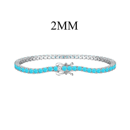 [Rose Jewellery]Dazzling Exquisite Round Cut Daily Bracelet