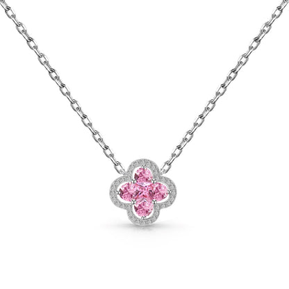 [Rose Jewellery]Spliced Lucky Four-Leaf Clover Versatile Necklace