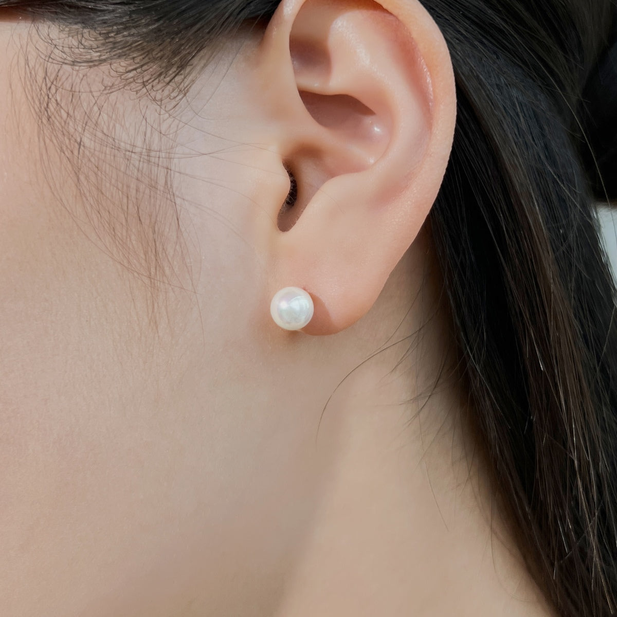 [Rose Jewellery]Delicate Pearl Earrings