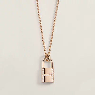 [Rose Jewellery]HM ADVANCED NICHE LOCK HEAD NECKLACE DIAMONDS