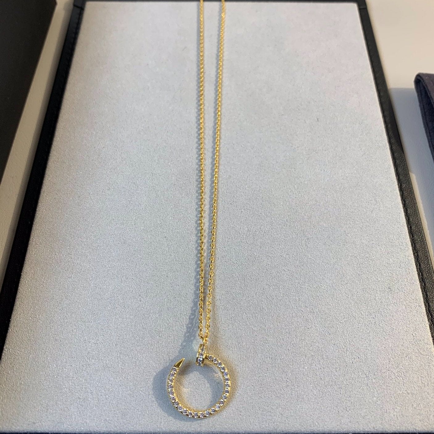 [Rose Jewellery]JUSTE NECKLACE GOLD DIAMONDS