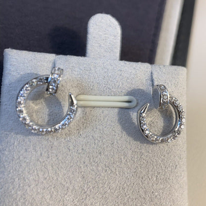 [Rose Jewellery]JUSTE EARRINGS SILVER DIAMONDS