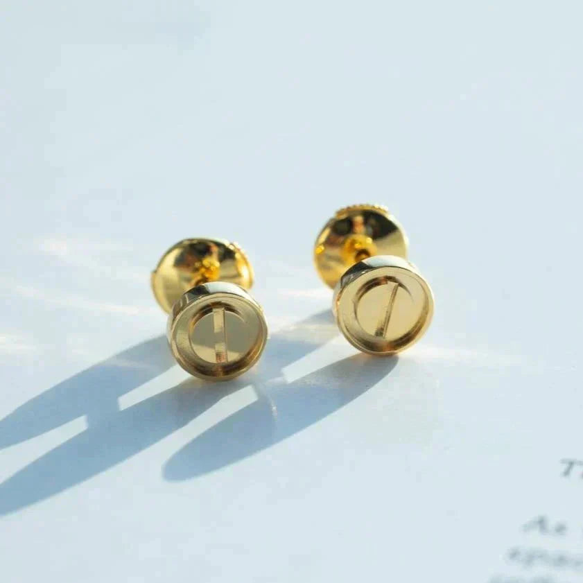 [Rose Jewellery]LOVE EARRINGS GOLD 10MM