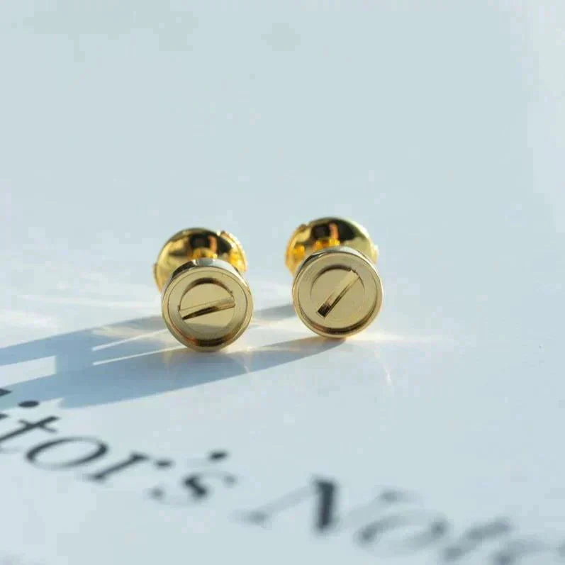 [Rose Jewellery]LOVE EARRINGS GOLD 10MM