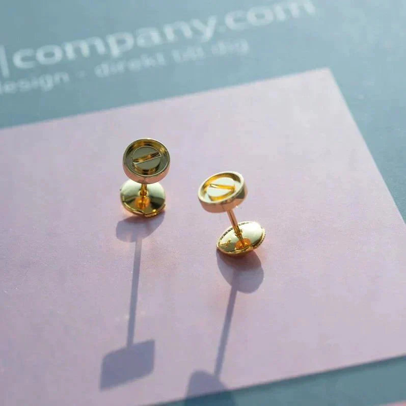 [Rose Jewellery]LOVE EARRINGS GOLD 10MM