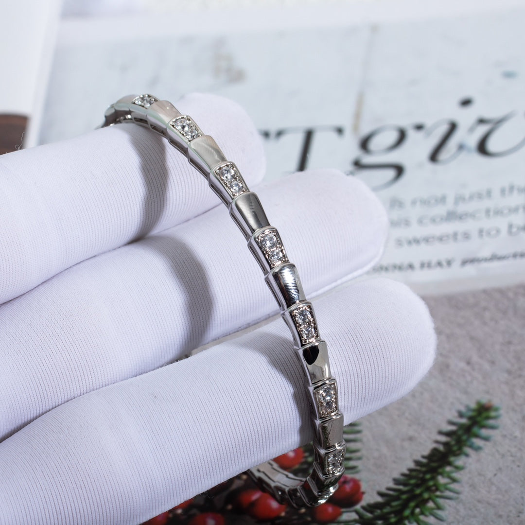 [Rose Jewellery]SERPENTI BRACELET SILVER DIAMOND