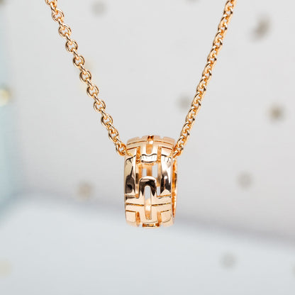 [Rose Jewellery]PARENTESI NECKLACE PINK GOLD