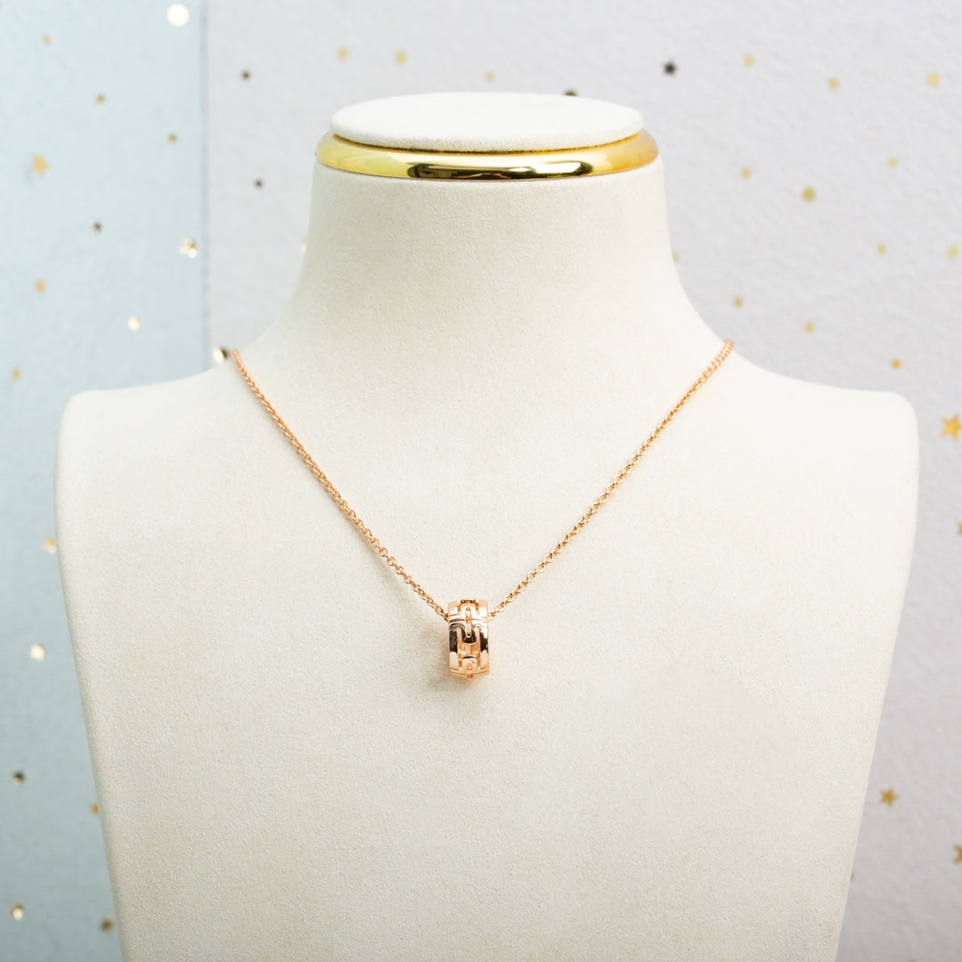 [Rose Jewellery]PARENTESI NECKLACE PINK GOLD