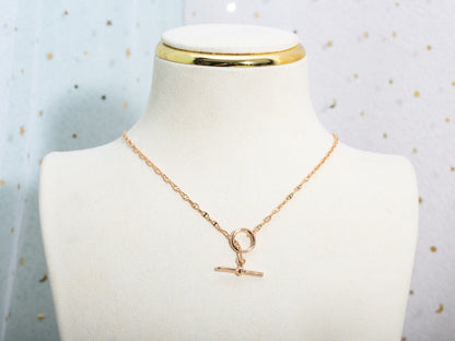 [Rose Jewellery]ECHAPPEE NECKLACE PINK GOLD