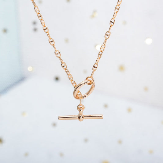 [Rose Jewellery]ECHAPPEE NECKLACE PINK GOLD