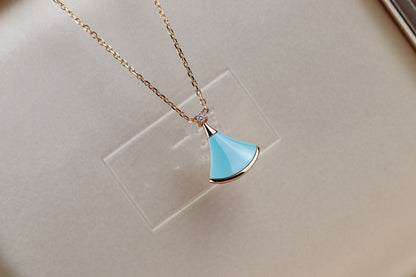 [Rose Jewellery]DREAM NECKLACE TURQUOISE PINK GOLD