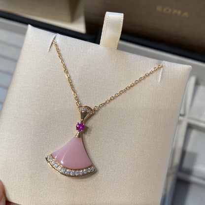 [Rose Jewellery]DREAM NECKLACE PINK OPAL