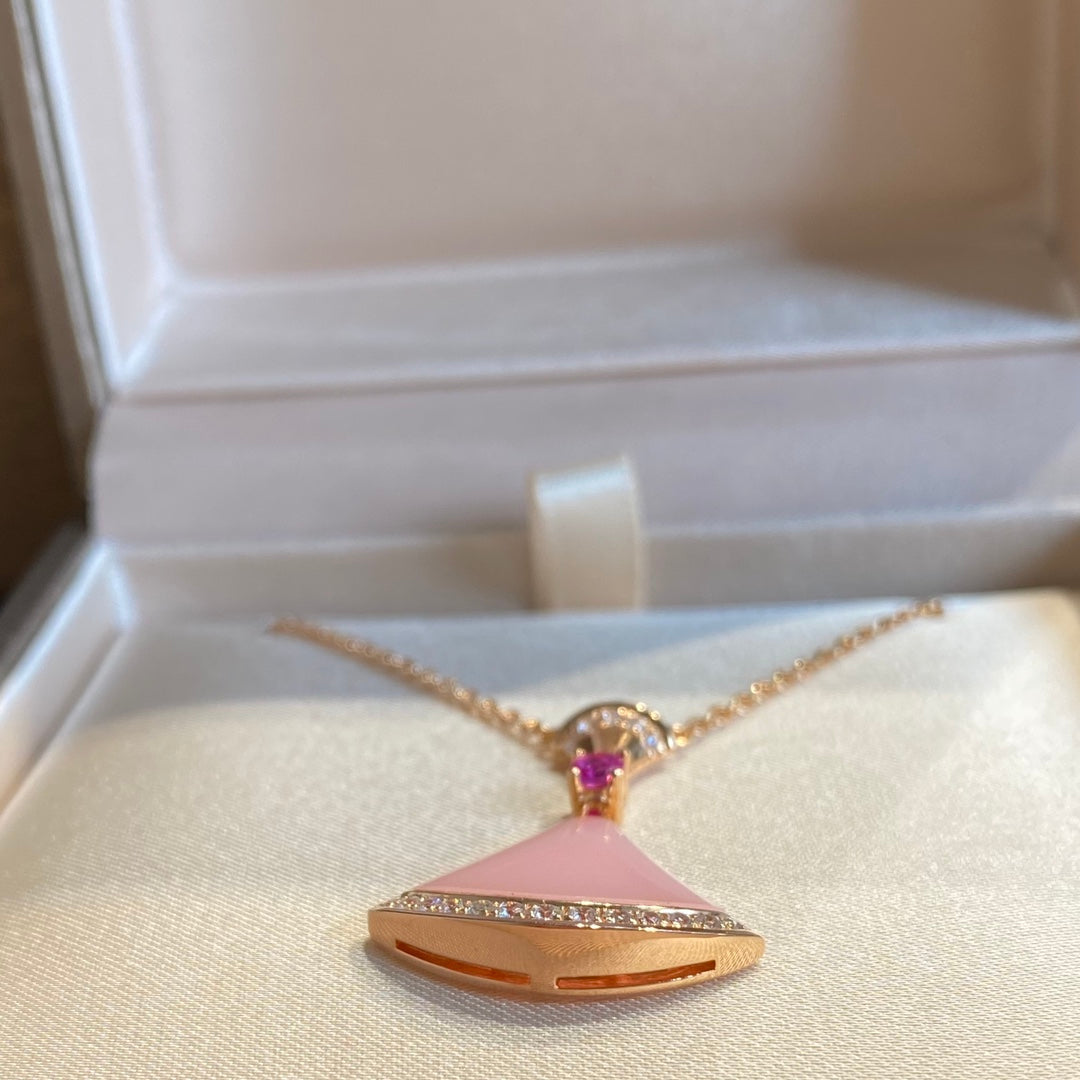 [Rose Jewellery]DREAM NECKLACE PINK OPAL