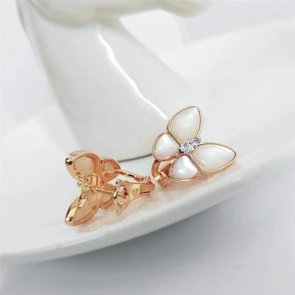 [Rose Jewellery]BUTTERFLY MOP DIAMOND EARRINGS