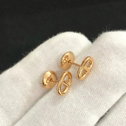 [Rose Jewellery]CHAINE SMALL EARRINGS GOLD AND SILVER