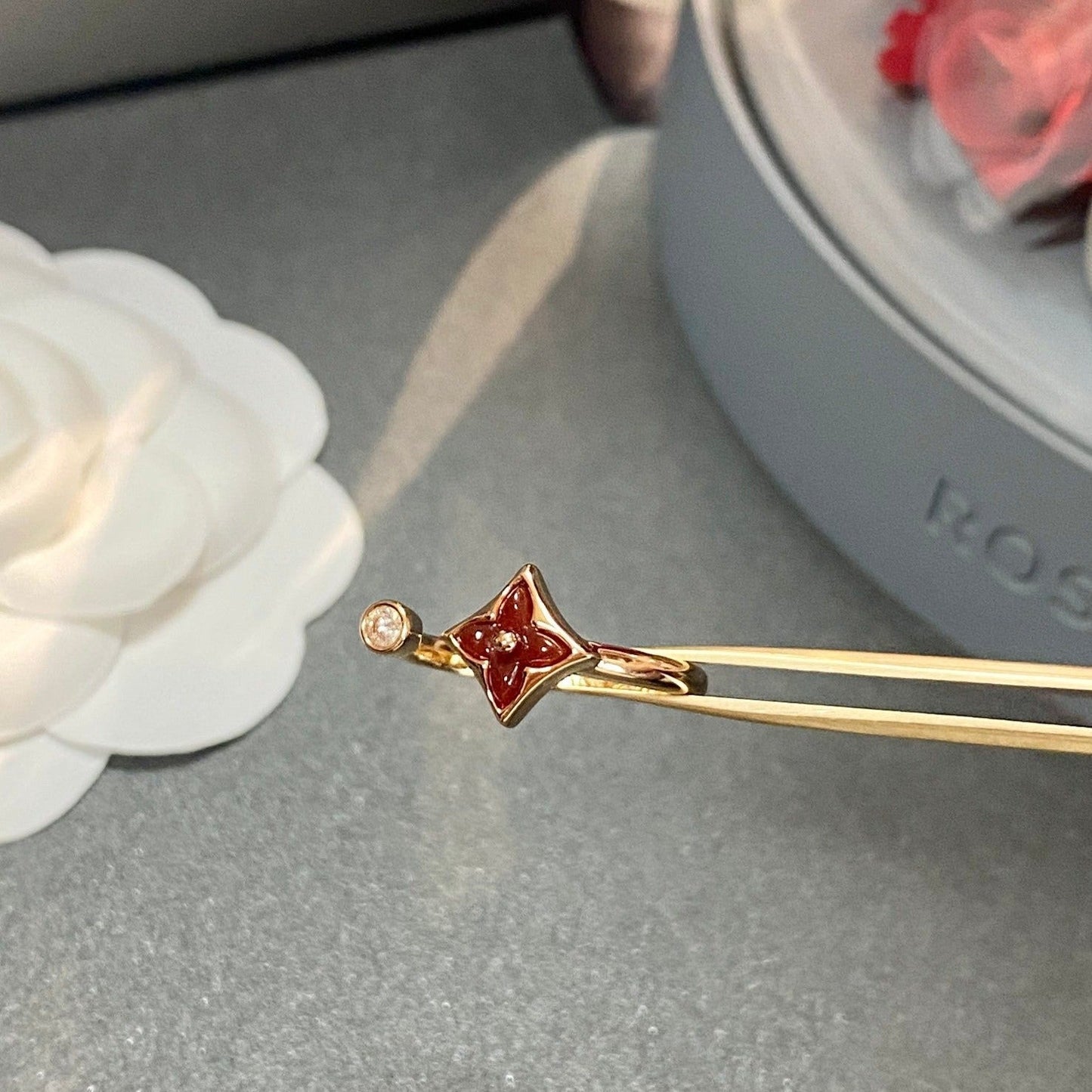 [Rose Jewellery]STAR 1 DIAMOND OPEN RING