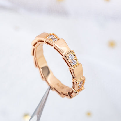 [Rose Jewellery]SERPENTI RING PINK GOLD  3MM