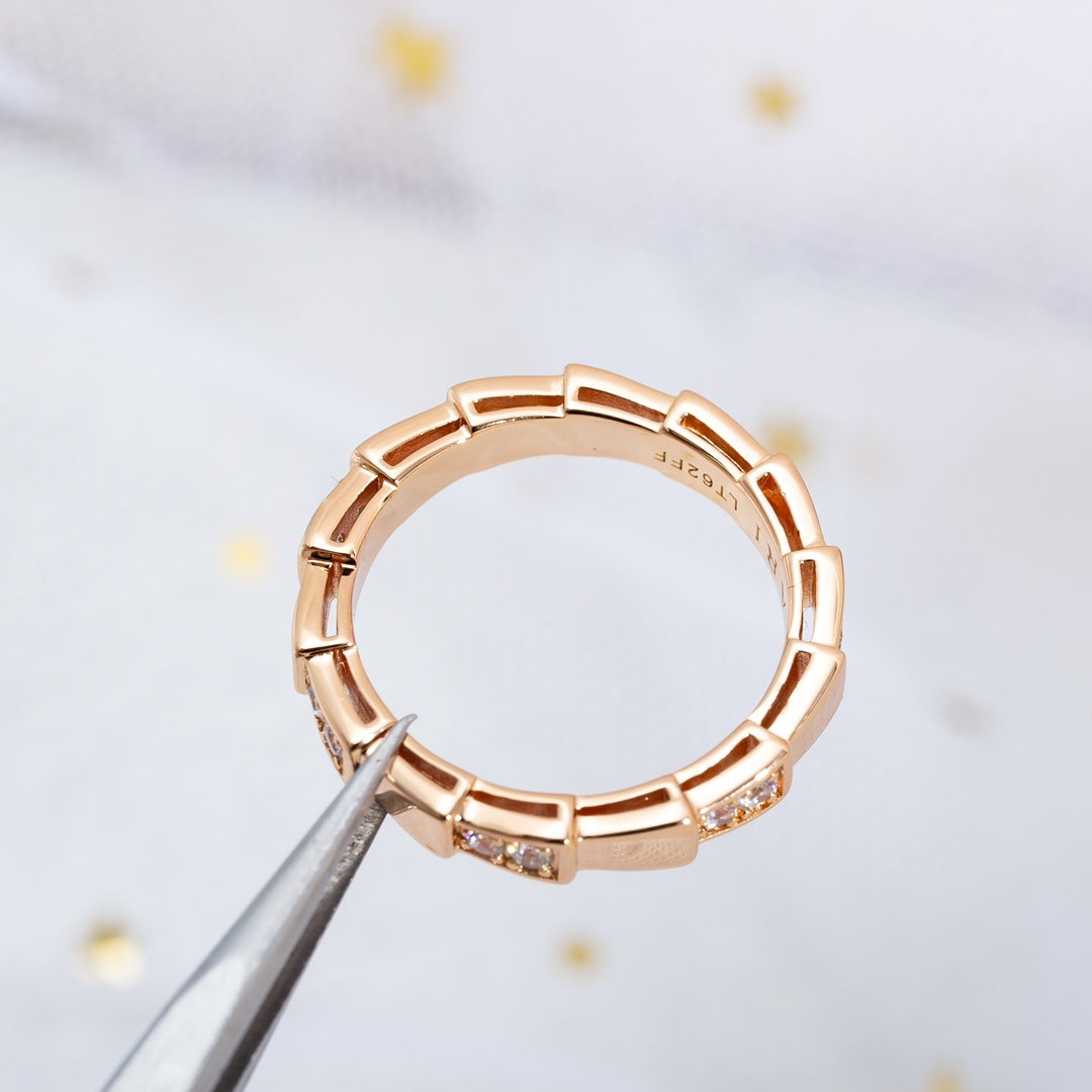 [Rose Jewellery]SERPENTI RING PINK GOLD  3MM