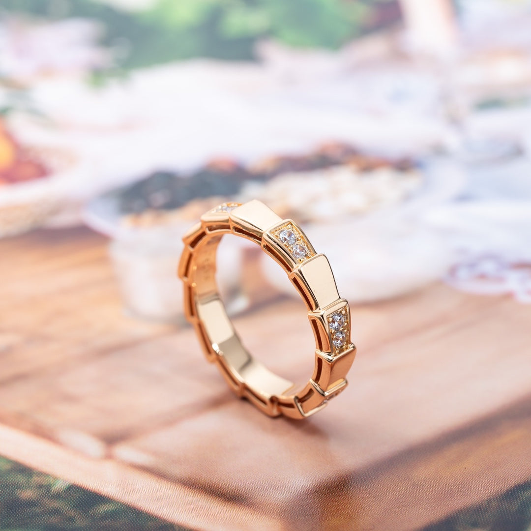 [Rose Jewellery]SERPENTI RING PINK GOLD  3MM