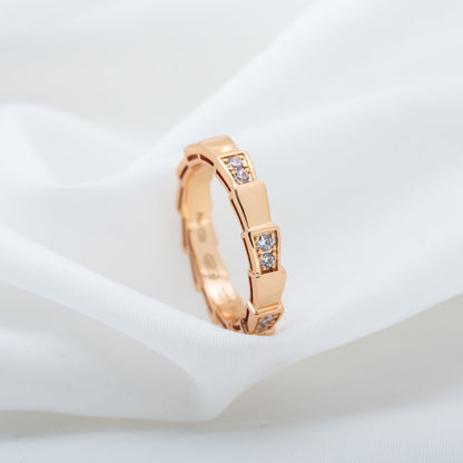 [Rose Jewellery]SERPENTI RING PINK GOLD  3MM