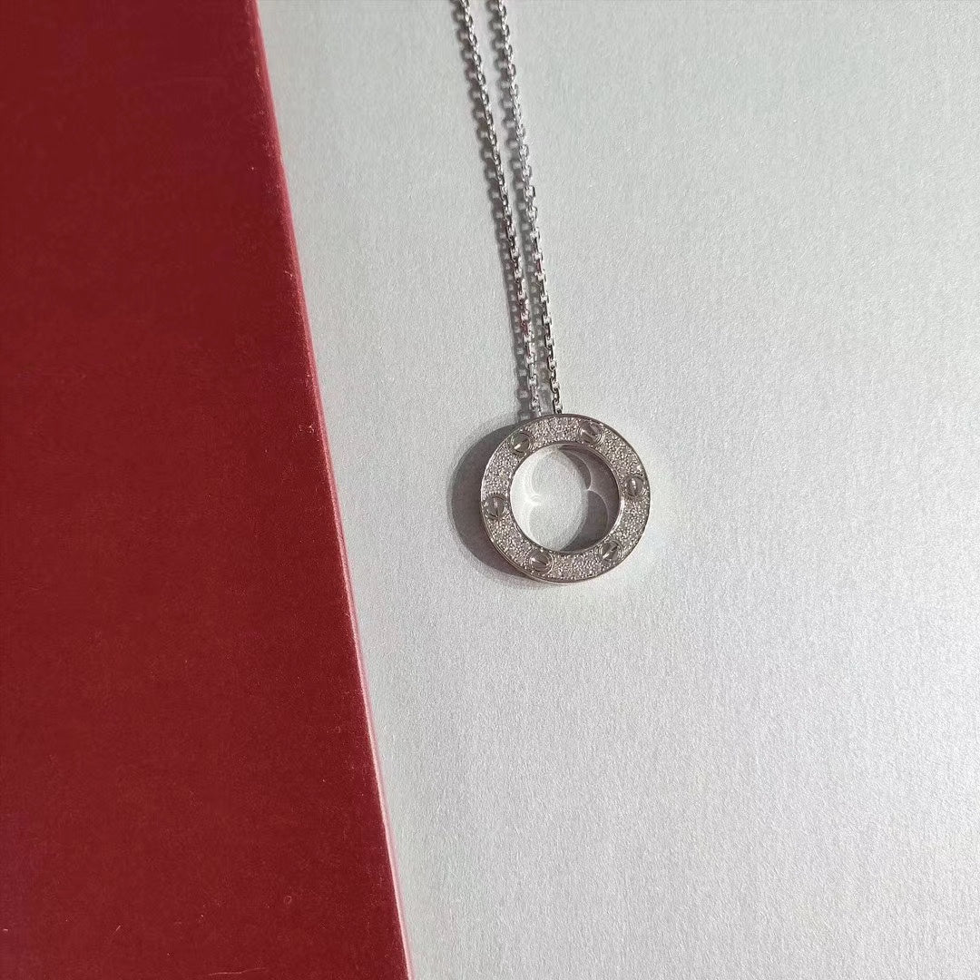 [Rose Jewellery]LOVE NECKLACE ADJUSTABLE SILVER