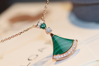 [Rose Jewellery]DREAM NECKLACE MALACHITE DIAMOND