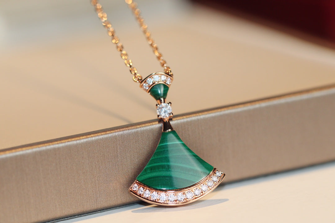 [Rose Jewellery]DREAM NECKLACE MALACHITE DIAMOND