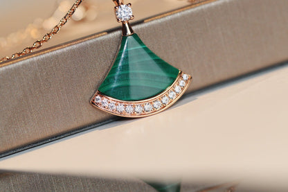 [Rose Jewellery]DREAM NECKLACE MALACHITE DIAMOND