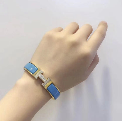 [Rose Jewellery]H CLOUD BLUE BRACELET GOLD DIAMOND