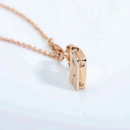 [Rose Jewellery]AMULETTE PEDANT ROSE GOLD NECKLACE