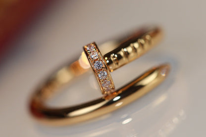 [Rose Jewellery]JUSTE RING 2.65MM GOLD DIAMOND