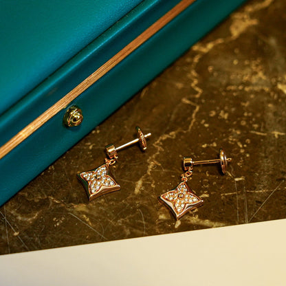 [Rose Jewellery]STAR DIAMONDS EARRINGS GOLD