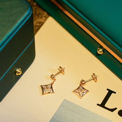 [Rose Jewellery]STAR DIAMONDS EARRINGS GOLD