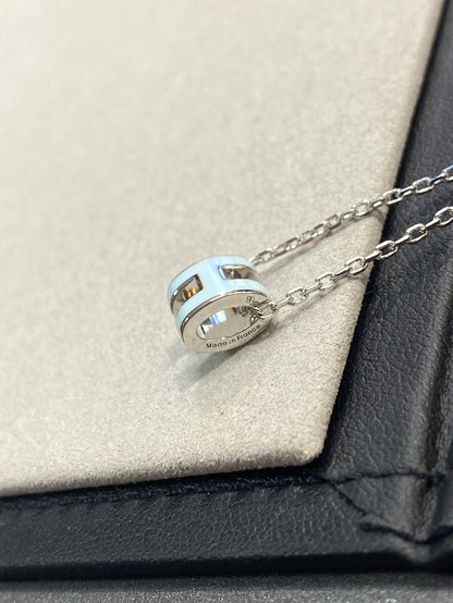 [Rose Jewellery]POP H LIGHT BLUE NECKLACE