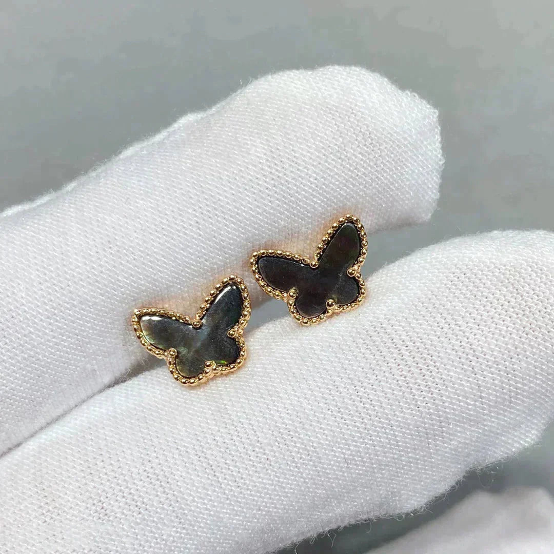 [Rose Jewellery]BUTTERFLY DARK MOP  EARRINGS