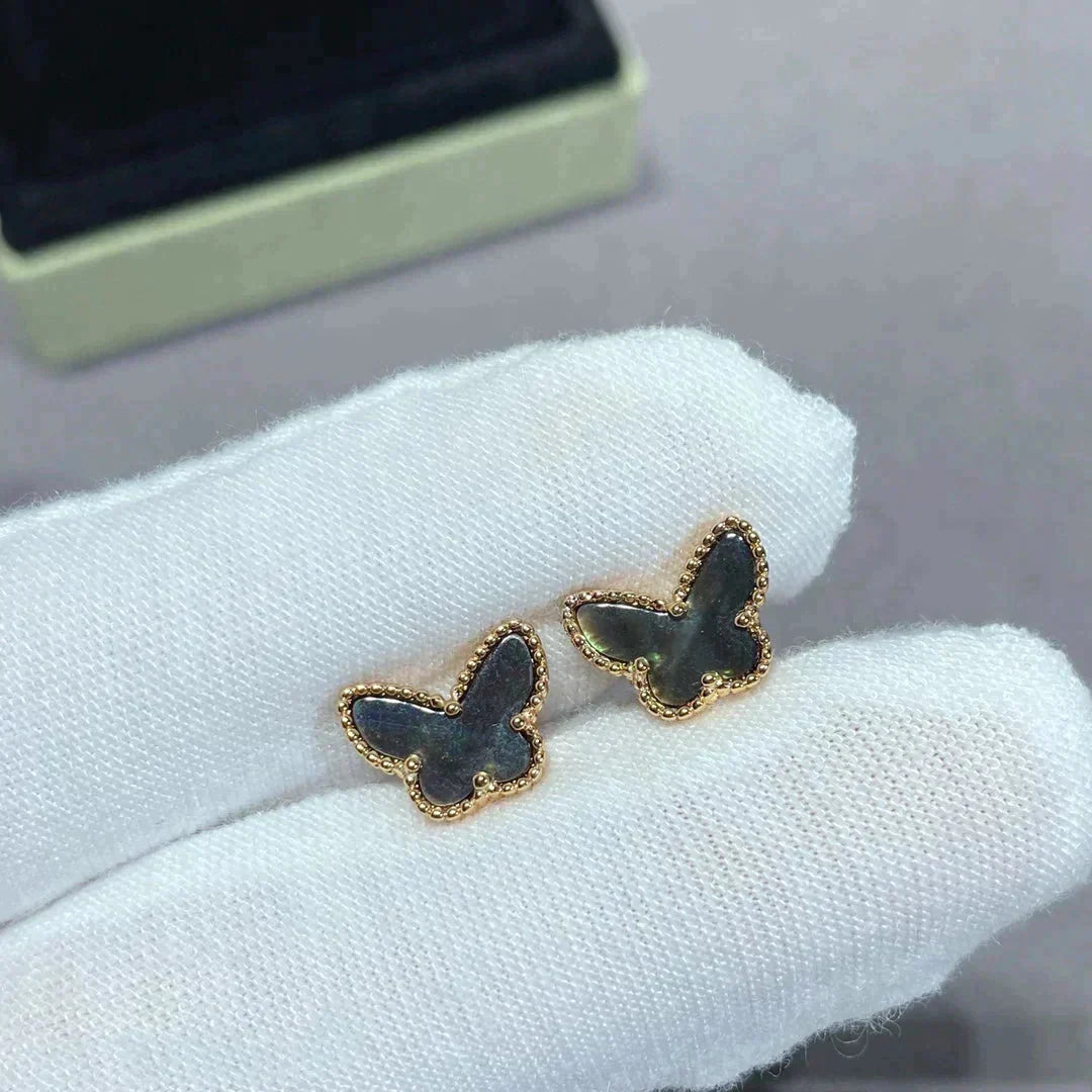 [Rose Jewellery]BUTTERFLY DARK MOP  EARRINGS