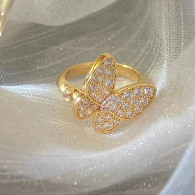 [Rose Jewellery]BUTTERFLY DIAMOND RING