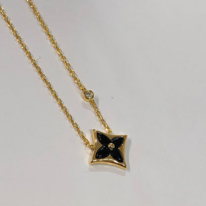 [Rose Jewellery]STAR BLACK MOP NECKLACE