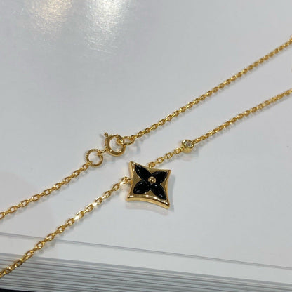 [Rose Jewellery]STAR BLACK MOP NECKLACE