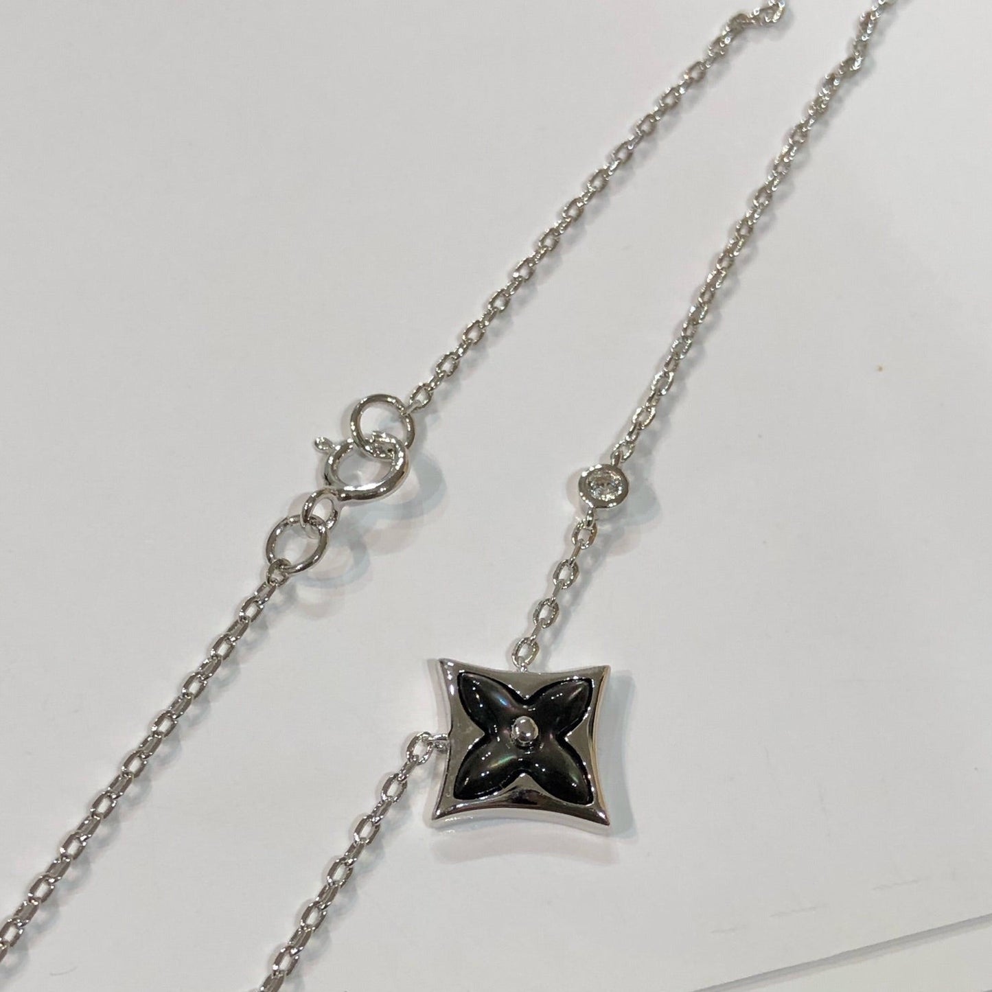 [Rose Jewellery]STAR BLACK MOP NECKLACE