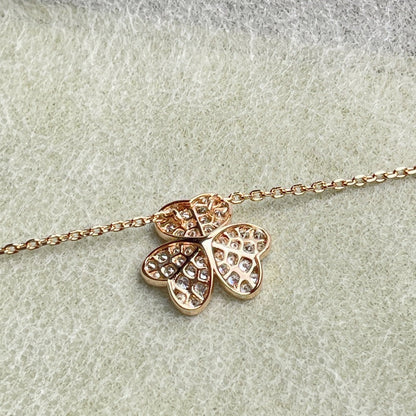 [Rose Jewellery]FLOWER DIAMOND NECKLACE