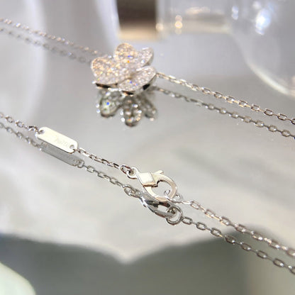 [Rose Jewellery]FLOWER DIAMOND NECKLACE